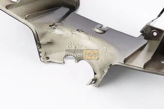 УЦЕНКА Yamaha JOG NEXT ZONE ZR пластик - руля передний "голова", ЧЕРНЫЙ (отломано крепление) см. фото)