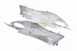 УЦЕНКА Yamaha JOG SA-36J/39J пластик - верхний боковой лев+прав к-кт 2шт, ТЕМНО-СЕРЫЙ (см. фото отломано крепление)