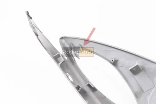 УЦЕНКА Yamaha JOG SA-36J/39J пластик - верхний боковой лев+прав к-кт 2шт, ТЕМНО-СЕРЫЙ (см. фото отломано крепление)