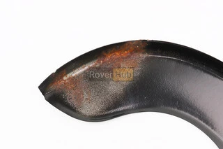 УЦЕНКА велоаксессуары Защита цепи на 26-28" стальная, чёрная (налёт ржавчины, потёртости, частично облущенная краска см. фото)