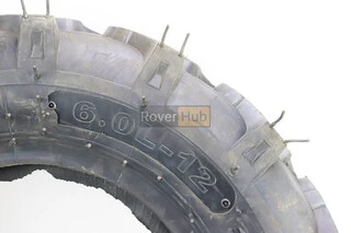 Шина на мотоблок 5,00-12 (надпись 6,00L-12) 12PR с камерой 130/70-13 "насечка" (NEW)