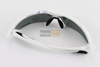 УЦЕНКА Очки с набором для ухода, сменные линзы 5шт, в жёстком чехле, белые SGL-V08 (незначительные пятна краски на оправе)