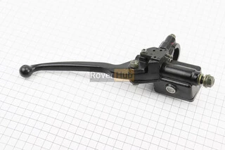 УЦЕНКА Цилиндр тормозной главный задней системы с рычагом (трещина глазка уровня жидкости)