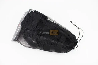 Наколінники + налокітники захисні (пластик) к-кт 4шт, Чорні, S-109