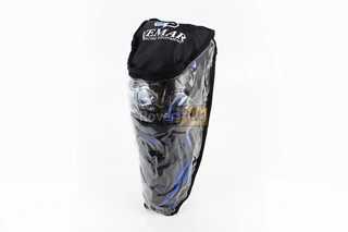 Наколінники захисні (коліно+гомілка) к-кт 2шт, Чорно-Сині