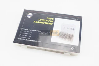 Набір шплінтів з кільцем (L-36,5; d-4,8, L-44,5; d-6,4, L-44,5; d-8, L-45; d-11) 4 види, 50шт