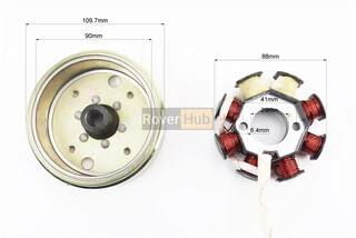 Магнето у зборі (8 котушок)