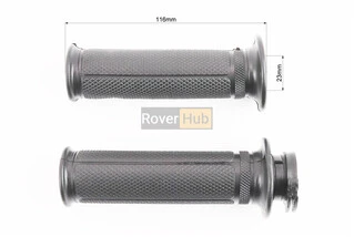 Рукоятка руля левая, правая c вставкой к-кт 2шт Suzuki LET'S (20мм внутренний диаметр левой рукоятки)