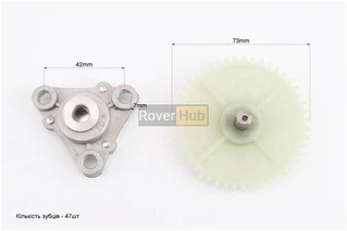 Насос масляный + шестерня привода 47T