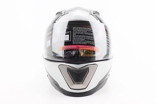 Шолом інтеграл, закритий BLD-M62 S (55-56см), ЧОРНИЙ/БІЛО-СІРИЙ