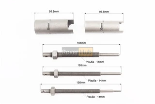 Знімач підшипників із захопленням зсередини, набір