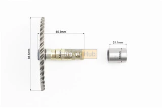 Півмісяць кікстартера 56мм із втулкою + пружина