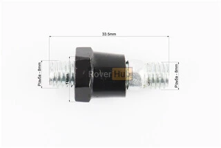 Дзеркал перехідник "шпилька" М8/8