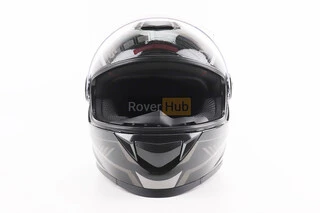 Шолом інтеграл, закритий BLD-М65 L (59-60см), ЧОРНО-СІРИЙ