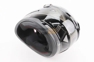 Шолом інтеграл, закритий BLD-М65 S (55-56см), ЧОРНО-СІРИЙ