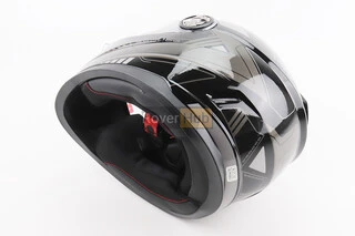 Шолом інтеграл, закритий BLD-М65 М (57-58см), ЧОРНО-СІРИЙ