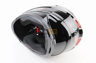 Шолом інтеграл, закритий BLD-M62 S (55-56см), ЧОРНИЙ глянець