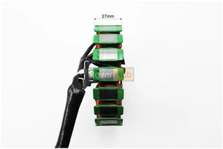 Статор магнето (генератора) Honda CN250/CF250 (18 катушек разъем "мама/папа 1+3") не Viper, тип 3