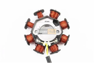 Статор магнето (генератора) Honda DIO AF34 / 35 (8 котушок роз'єм "мама 3")