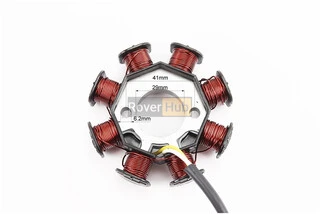 Статор магнето (генератора) Honda DIO AF34 / 35 (8 котушок роз'єм "мама 3")