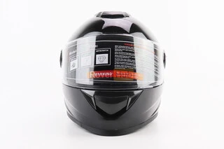 Шолом інтеграл, закритий BLD-М65 L (59-60см), ЧОРНИЙ глянець