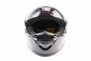 Шолом інтеграл, закритий BLD-М65 М (57-58см), ЧОРНИЙ глянець