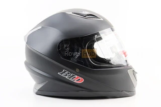 Шолом інтеграл, закритий BLD-M62 S (55-56см), ЧОРНИЙ матовий