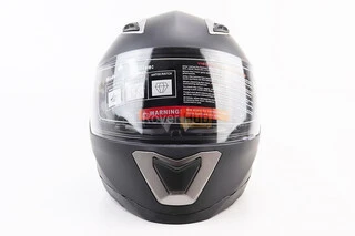 Шолом інтеграл, закритий BLD-M62 М (57-58см), ЧОРНИЙ матовий