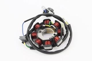 Статор магнето (генератора) Honda WH 100 (8 котушок роз'єм "мама 3 + 1")