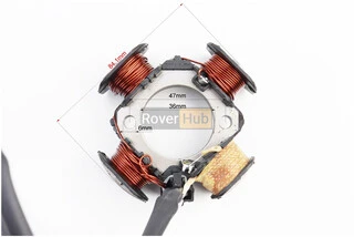 Статор магнето (генератора) Suzuki AD50 (4 котушки роз'єм "мама 2+1")