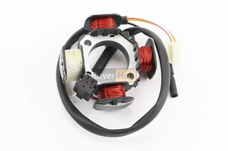 Статор магнето (генератора) Suzuki AD50 (4 катушки разъем "мама 2+1")