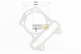 Прокладка цилиндра 39, 44, 47 мм