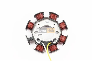 Статор магнето (генератора) Suzuki LET'S ІІІ (6+1 котушок роз'єм "мама 3")