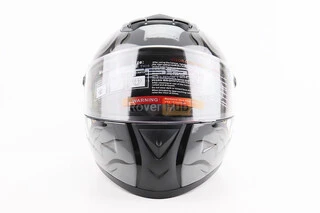 Шолом інтеграл, закритий+окуляри BLD-М61 М (57-58см), ЧОРНО-СІРИЙ "Buffalo"