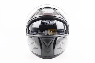 Шолом інтеграл, закритий+окуляри BLD-М61 М (57-58см), ЧОРНО-СІРИЙ "Buffalo"