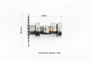 Розподільний вал у зборі