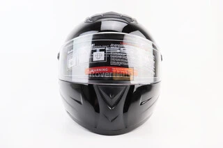 Шолом інтеграл, закритий+окуляри BLD-М61 S (55-56см), ЧОРНИЙ глянець