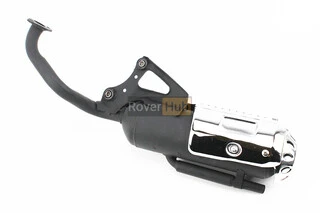 Глушник Honda DIO ZX AF34 / 35, LEAD AF-48, ХРОМ