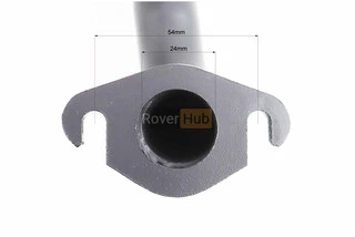 Глушник Honda DIO ZX AF34 / 35, LEAD AF-48, ХРОМ