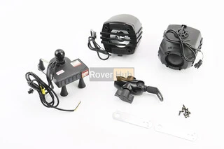 АУДИО-блок с держателем телефона (МРЗ-USB/SD, FM-радио) + колонки 2шт