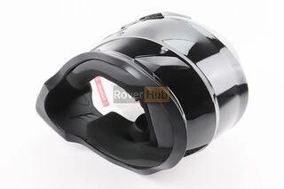 Шолом кросовий/ендуро/АТV зі склом BLD-819-7 L (59-60см), ЧОРНИЙ глянець