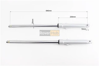 Амортизатор передній (пір'я), лев., правий. к-кт L-640мм D-25мм (пружина всередині)