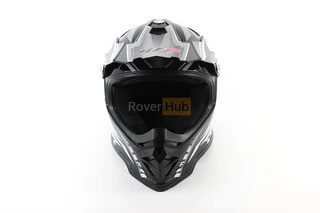 Шолом кросовий/ендуро/АТV BLD-819-7 S (55-56см), ЧОРНО-БІЛИЙ