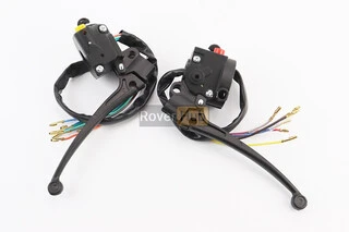 Блок кнопок на руле левый, правый к-кт с рычагами (под зеркала М10) ALPHA, тип 1