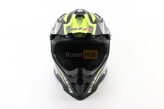 Шолом кросовий/ендуро/АТV BLD-819-7 S (55-56см), ЧОРНИЙ/НЕОНОВО-ЖОВТИЙ