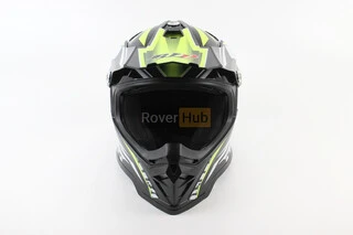 Шолом кросовий/ендуро/АТV BLD-819-7 М (57-58см), ЧОРНИЙ/НЕОНОВО-ЖОВТИЙ