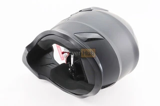 Шолом кросовий/ендуро/АТV зі склом BLD-819-7 L (59-60см), ЧОРНИЙ матовий