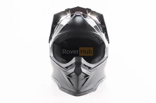 Шолом кросовий/ендуро/АТV зі склом BLD-819-7 L (59-60см), ЧОРНИЙ матовий