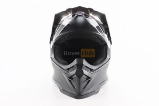 Шолом кросовий/ендуро/АТV зі склом BLD-819-7 S (55-56см), ЧОРНИЙ матовий