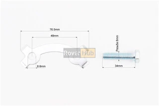 Болти кріплення зірки задньої к-кт 4шт + шайби